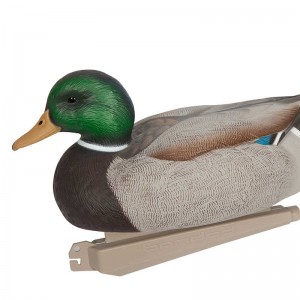 Plast Duck Decoy Mallard Kvinna Duck Drake Floating Keel Deadly Jakt Lure