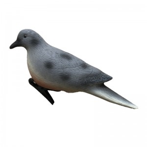 3d simulering turtledove plast duve jaktfåglar utomhus jakt decoy bete trädgård dekoration ornament